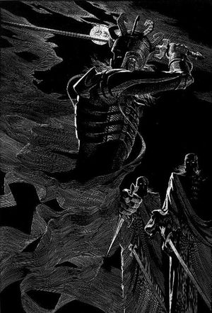 알렉산더 코로티치(Alexander Korotich)의 1981년 스크래퍼보드 그림