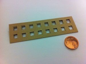 5유로센트와 비교한 크기가 표시된 재구성된 닉토그래프(nyctograph)