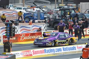 일반적인 프로 스톡 차량.