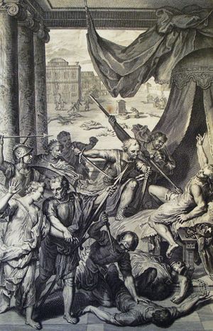 시므온과 레위가 하몰과 세겜을 죽임