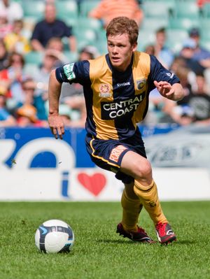 2009년 센트럴 코스트 마리너스에서 뛰는 맥글린치