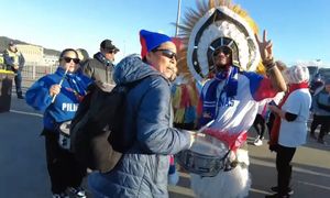 2023 FIFA 여자 월드컵에서 필리핀을 응원하는 팬들