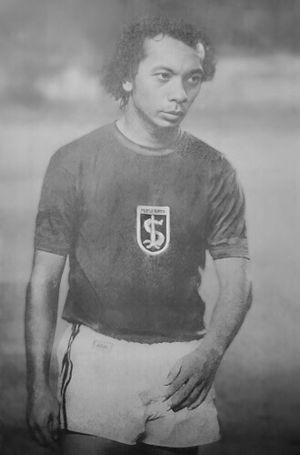 카디르가 페르세바야 수라바야에서 선수 생활을 할 당시의 모습