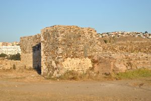 로마 시대 탕헤르 성벽의 일부