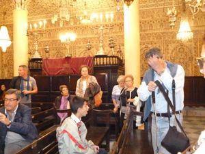 모세 나혼 회당(Moshe Nahon Synagogue) 내부