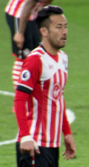 2017년 사우샘프턴에서 뛰는 요시다