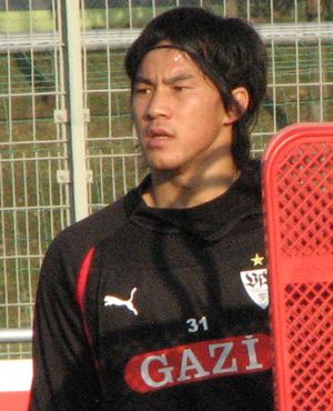 2011년 VfB 슈투트가르트 소속 오카자키 신지