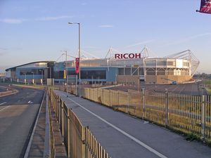 2007년 당시 리코 아레나(Ricoh Arena)였던 코번트리 빌딩 소사이어티 아레나(Coventry Building Society Arena)