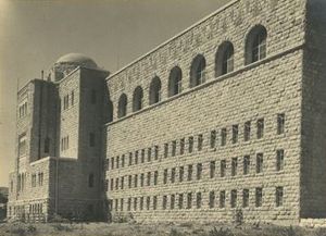 히브리 대학교 도서관, 1925-1937