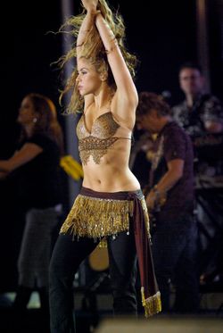 2008년 록 인 리오에서의 샤키라