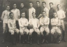 1919년 파리의 인터-얼라이드 게임에 참가한 국가대표팀.