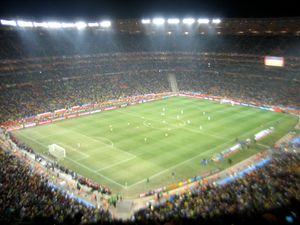 경기 직전의 사커 시티