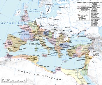 서기 125년, 최대 영토에 가까웠던 로마 제국