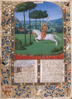 파르살루스 이후 폼페이우스의 도주, 장 푸케 작