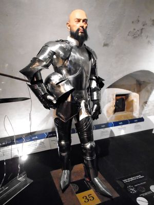 15세기 크로아티아 중기병(크로아티아 메짐우리에 주립 박물관 소장품)