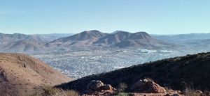 세로 콜로라도에서 바라본 세로 산 이시드로 전경