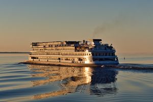 볼가 강의 유람선