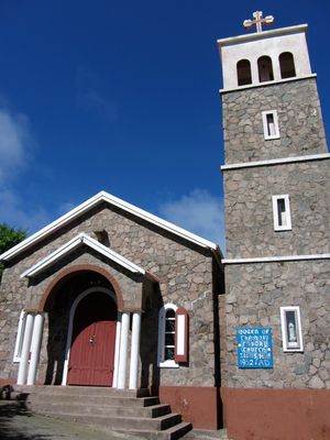 사바섬의 성모 성당(Queen of The Holy Rosary Church), 자이온스 힐