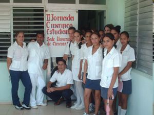 2012년 산티아고데쿠바 대학교 의대생