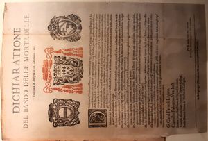 모르타델라 금지령 선언}} (1661년, 볼로냐)