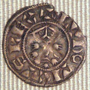 헨리의 라이벌 루이 6세의 데니어 화폐