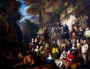 글렌의 성약자들, 불법 집회의 묘사