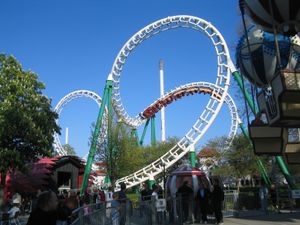 카롤리넬룬트(Karolinelund)의 롤러코스터