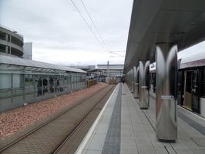 에든버러 공항 트램 종착역