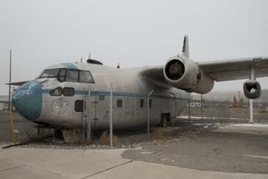 2011년경 웬도버 공항에서 택시 장면 촬영에 사용된 C-123