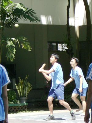 타자가 좋은 타격을 시도하는 모습