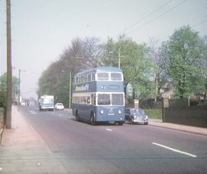 1971년 5월, 그린게이츠 리즈 로드의 브래드퍼드 트롤리버스