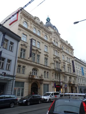 프라하 노보포리치 7번지에 있던 노동자 산업재해보험협회 건물