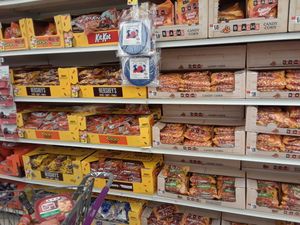 버지니아의 슈퍼마켓에서 판매되는 할로윈 사탕