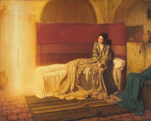 헨리 오사와 태너의 수태고지(1899년 소장)