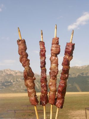 페스카라 계곡의 아로스티치니(Arrosticini)