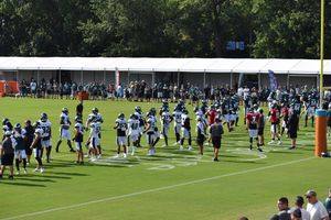 2019년 노바케어 콤플렉스(NovaCare Complex)에서 열린 필라델피아 이글스의 트레이닝 캠프