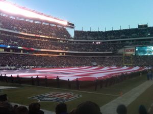 2011년 1월 9일, 더 링크에서 열린 그린베이 패커스와의 NFC 플레이오프 경기의 만원 관중