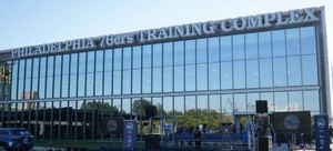 뉴저지주 캠든에 위치한 76ers의 훈련 시설