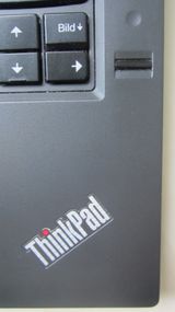 2013년 출시된 레노버 ThinkPad T440p의 지문 센서