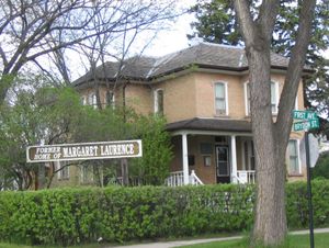 니파와에 있는 작가 마가렛 로렌스의 집