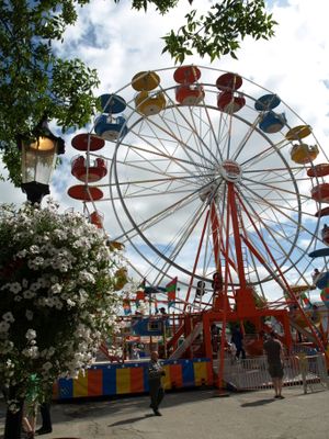 모든(Morden)의 옥수수와 사과 축제