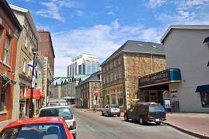 핼리팩스 보드워크에 있는 역사적인 건물들의 집합체인 히스토릭 프로퍼티즈