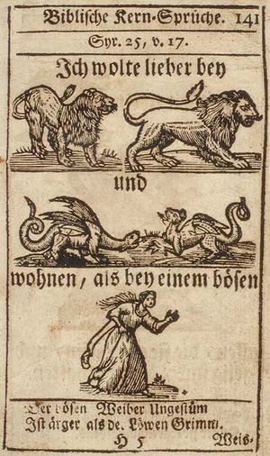 1751년경 집회서 삽화