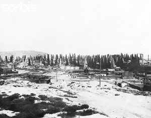 1926년, 아제르바이잔의 바쿠 유전