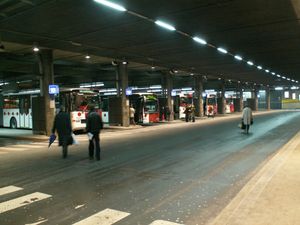 프리부르 프리부르주 대중교통 버스 정류장