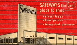 1950년대 세이프웨이(Safeway Inc.) 광고