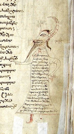 조지아 출신 니크라이가 쓴 신성한 오르막길의 사다리에 등장하는 악마