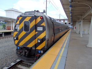 2017년 펜실베이니아주 랜캐스터의 메트롤라이너 객차