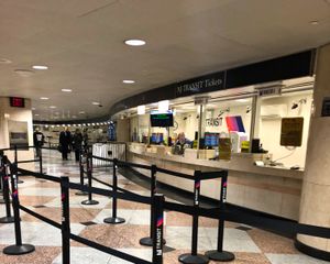 NJ 트랜짓 매표소