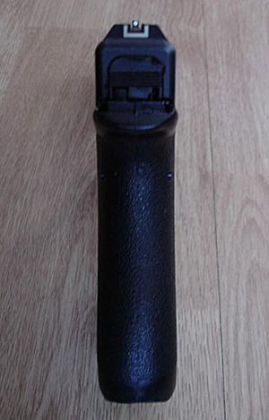 1세대 글록 17의 표준 조준 배열